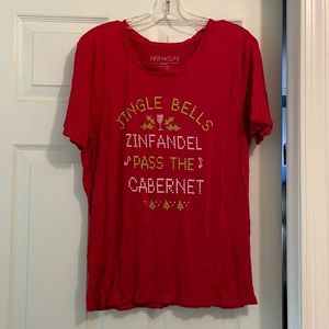 Red Christmas t shirt